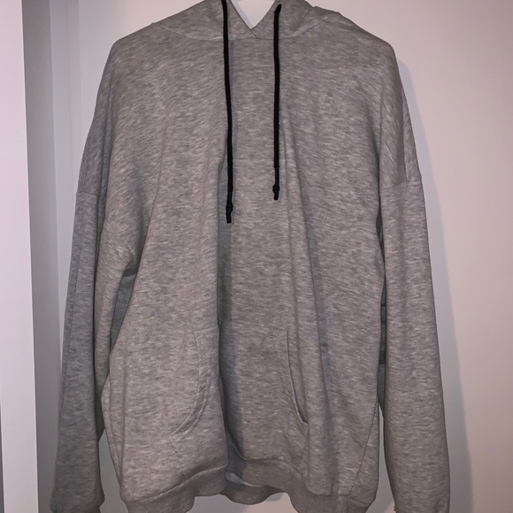 Oversized Grey Hoodie - Picture 1 of 3